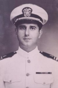 Dr. H. Martin Deranian in his Navy uniform