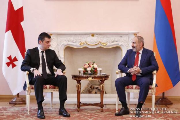 Top Georgian Delegation Visits Armenia - The Armenian Mirror-Spectator