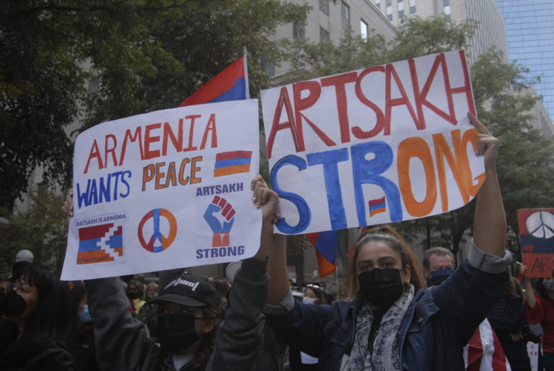 Boston's Armenian community raises awareness of Artsakh conflict