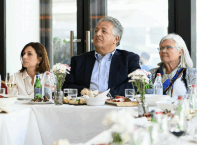 Noubar Afeyan Participates in Luncheon Discussion on an Innovative Psycho-Spiritual Approach to Collective Trauma