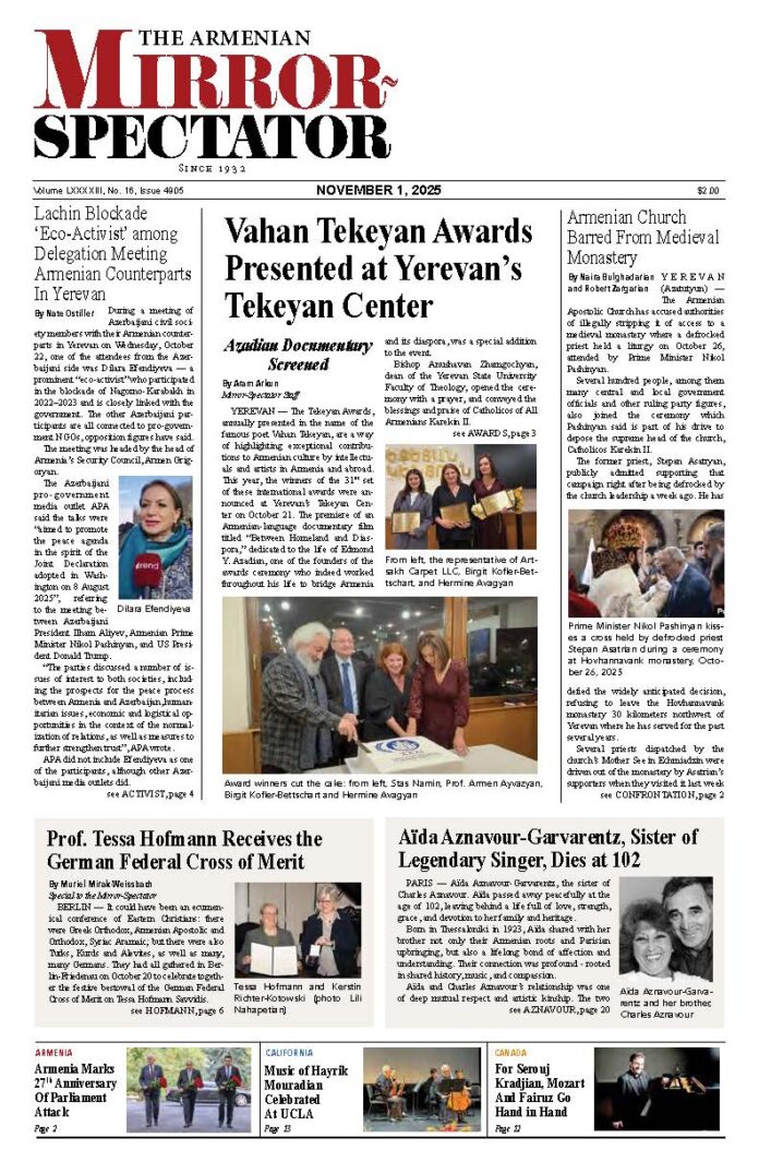 Pages from Armenian MIrror-Spectator November 1, 2025.pdf