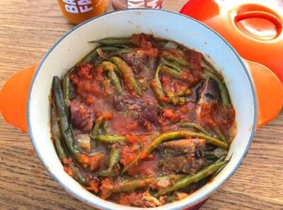 Balakian Farms’ Fassoulia – Green Beans with Meat