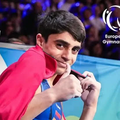 Hamlet Manukyan Named Europe’s Top Gymnast for 2025