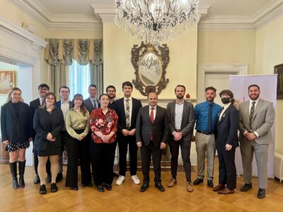 Armenian Ambassador meets with Georgetown University students