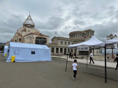Artsakh Residents in Armenia Struggle to Hold On